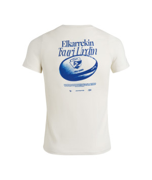 T-shirt Enfant ELKARREKIN Blanc Cassé
