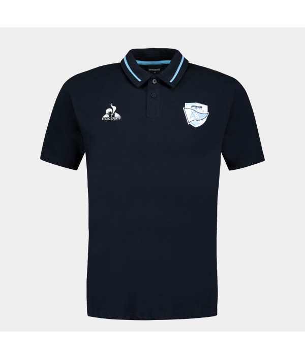 polo prestige marine - Homme - Aviron Bayonnais