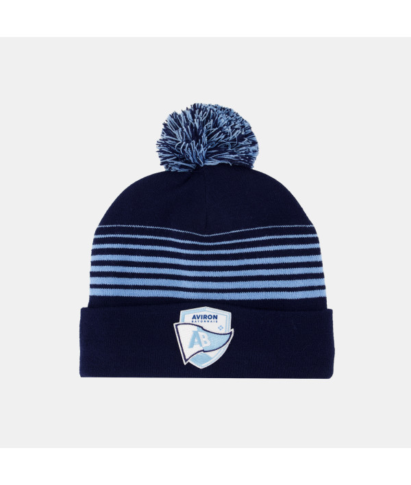 bonnet pompon coq sportif 25/26 - accessoires | aviron bayonnais
