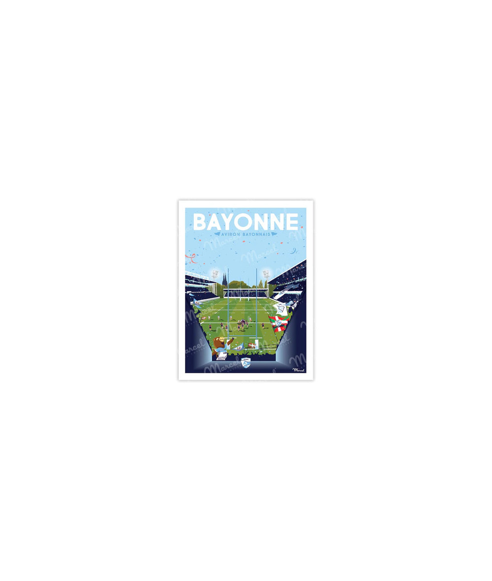 Carte Postale Aviron Bayonnais