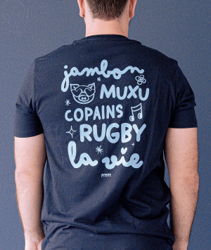 T-shirt Foire Au Jambon Marine