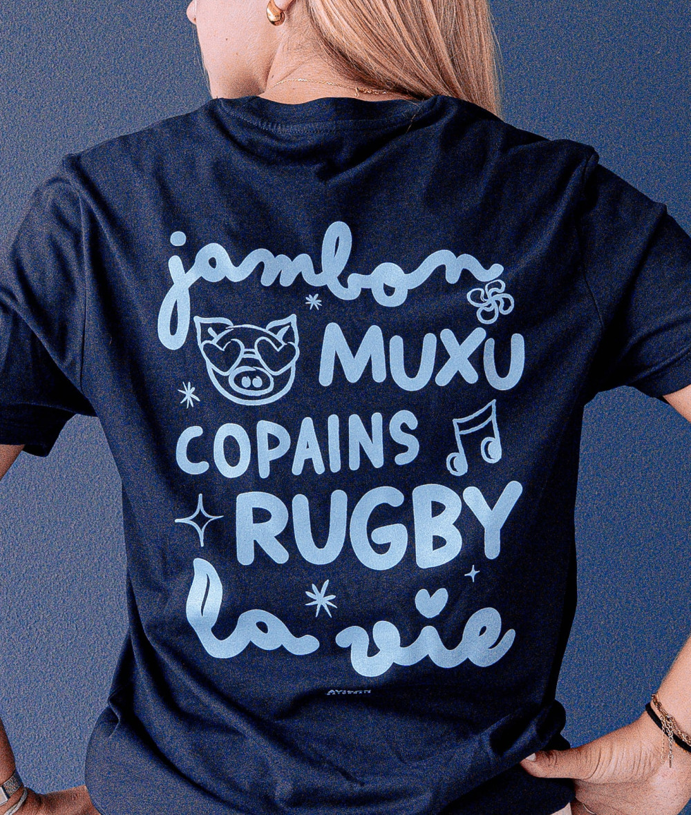 T-shirt Foire Au Jambon Marine