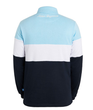 Polo manches longues tricolore 25/26