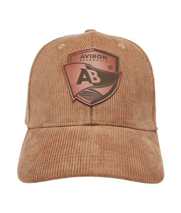 Casquette Velours Beige | Aviron Bayonnais Rugby