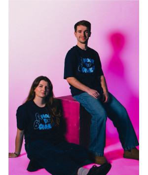 T-shirt Femme Saint Valentin marine