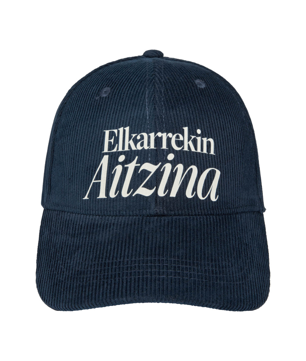 Casquette Elkarrekin Aitzina Marine