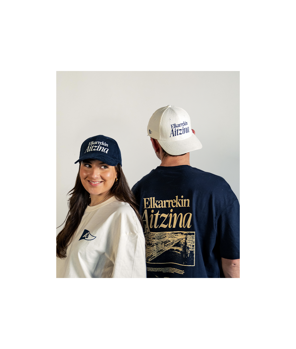 T-shirt Elkarrekin Aitzina Ivoire