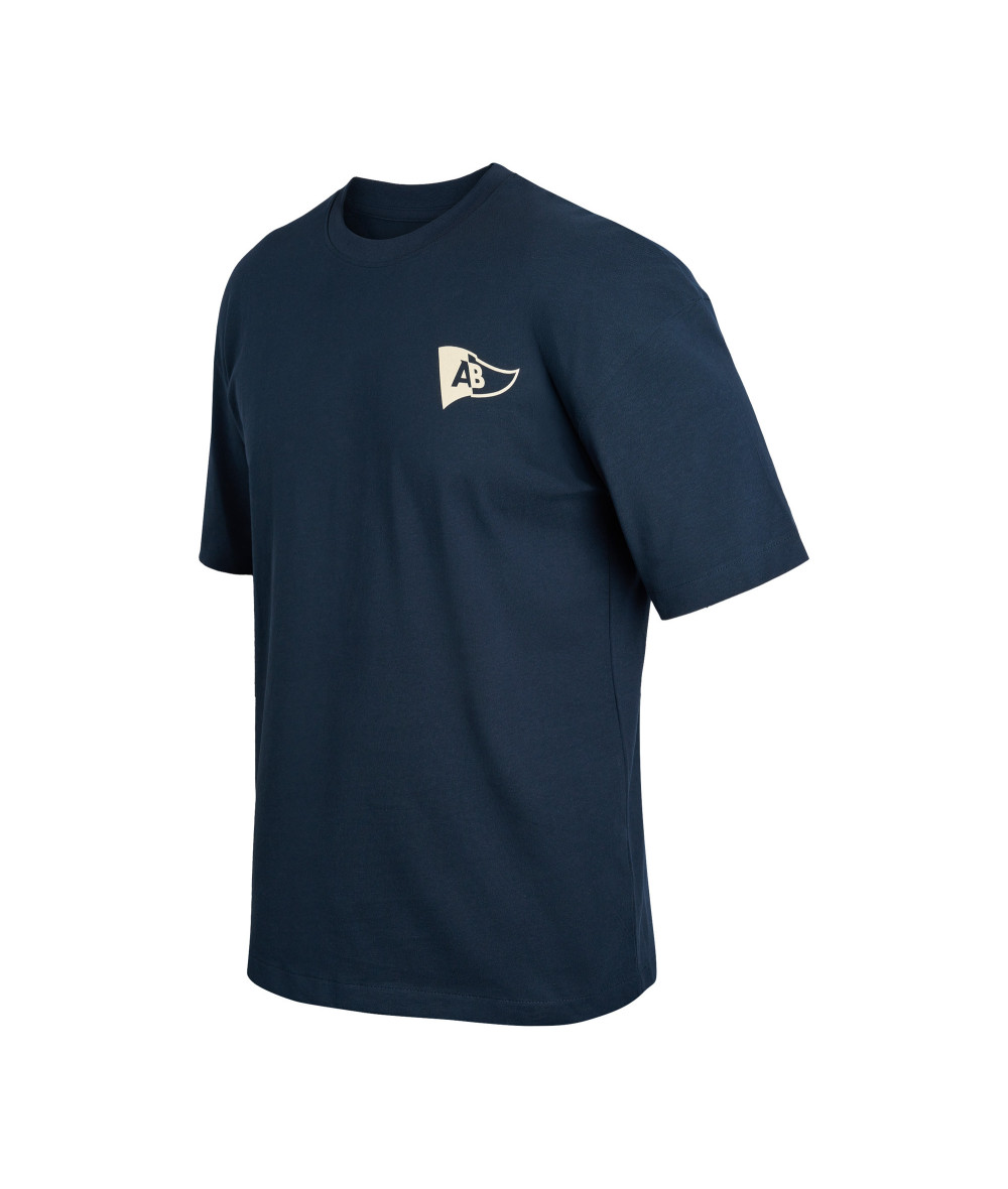 T-shirt Kid Elkarrekin Aitzina Marine