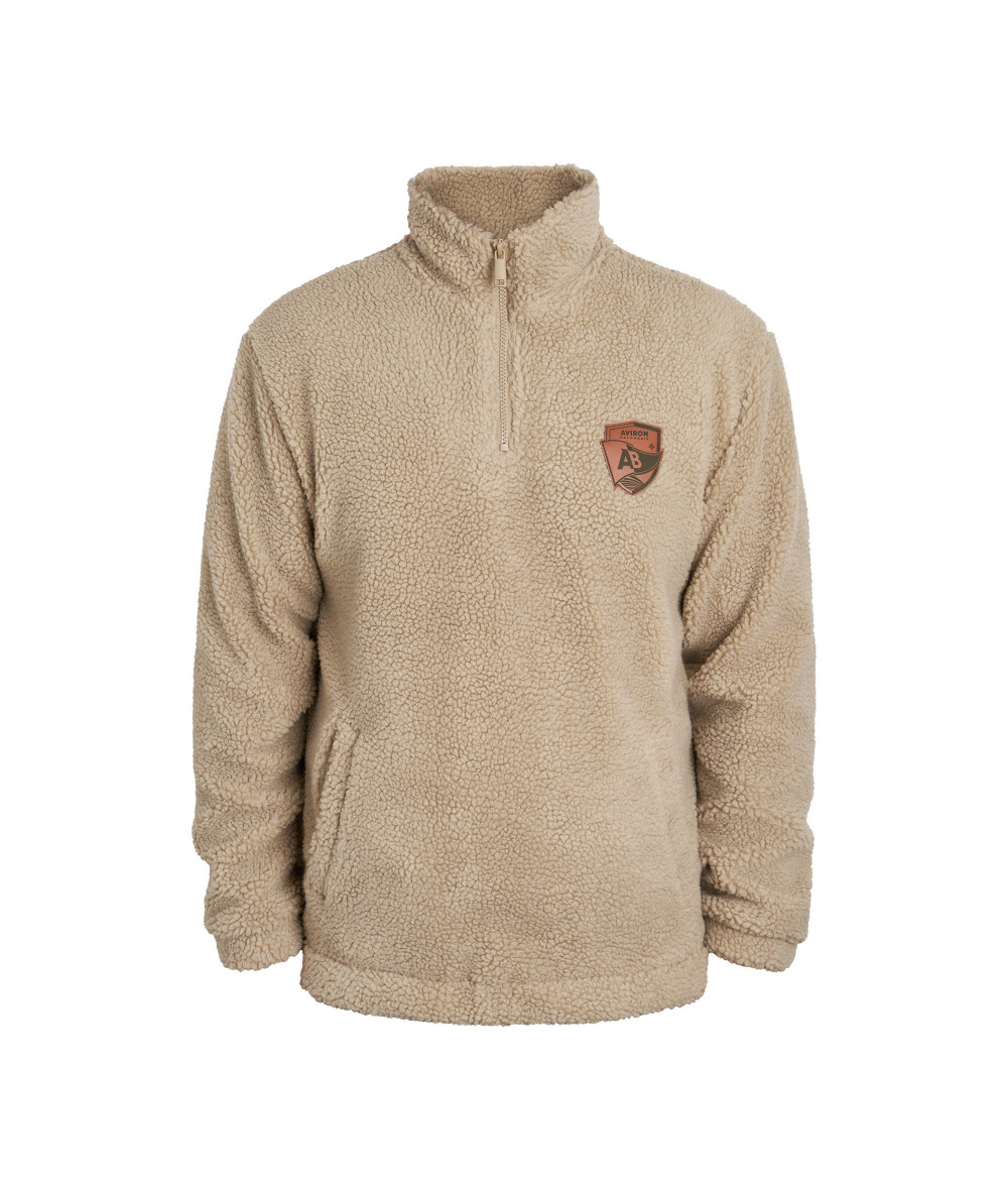Sherpa 3/4 Zip AB Beige