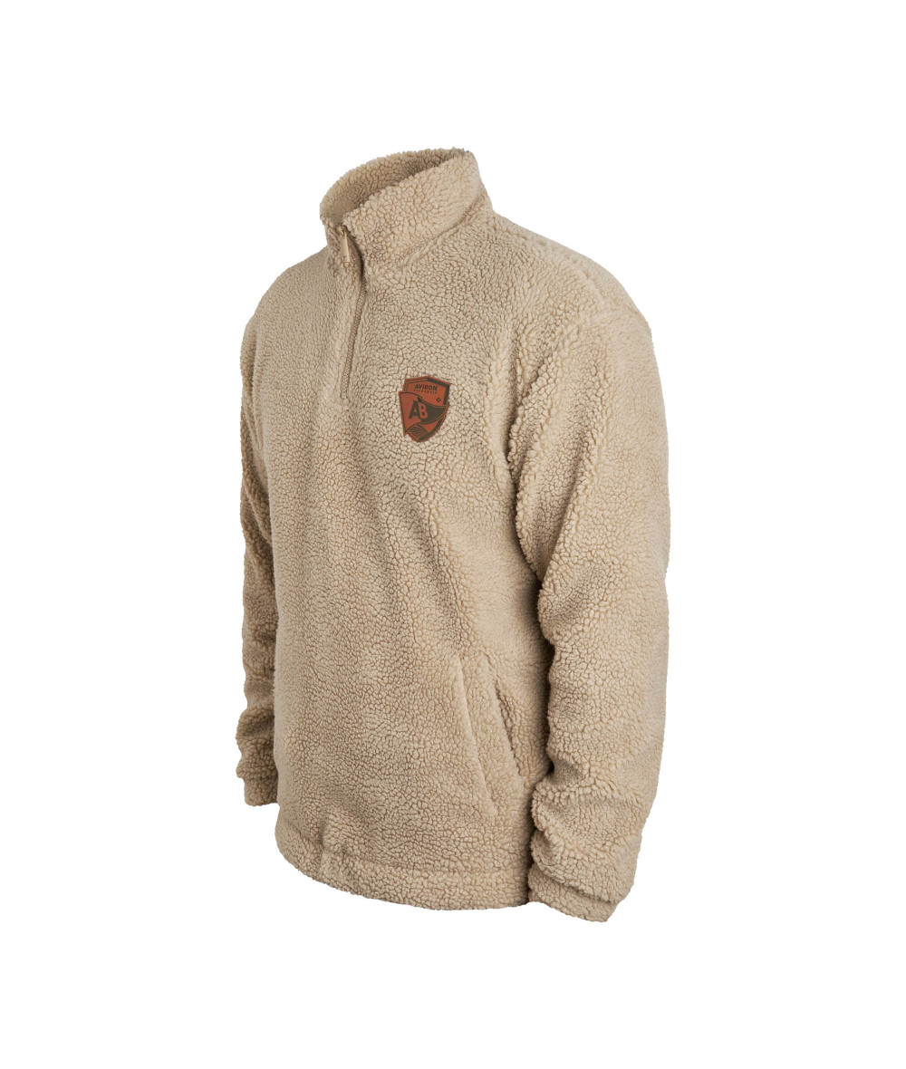 Sherpa 3/4 Zip AB Beige