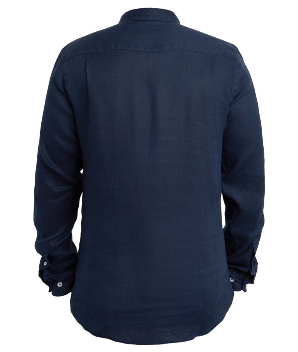 Chemise lin marine - Homme | Aviron Bayonnais Rugby