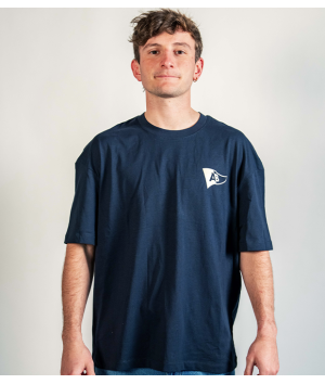 T-shirt Elkarrekin Aitzina bleu marine