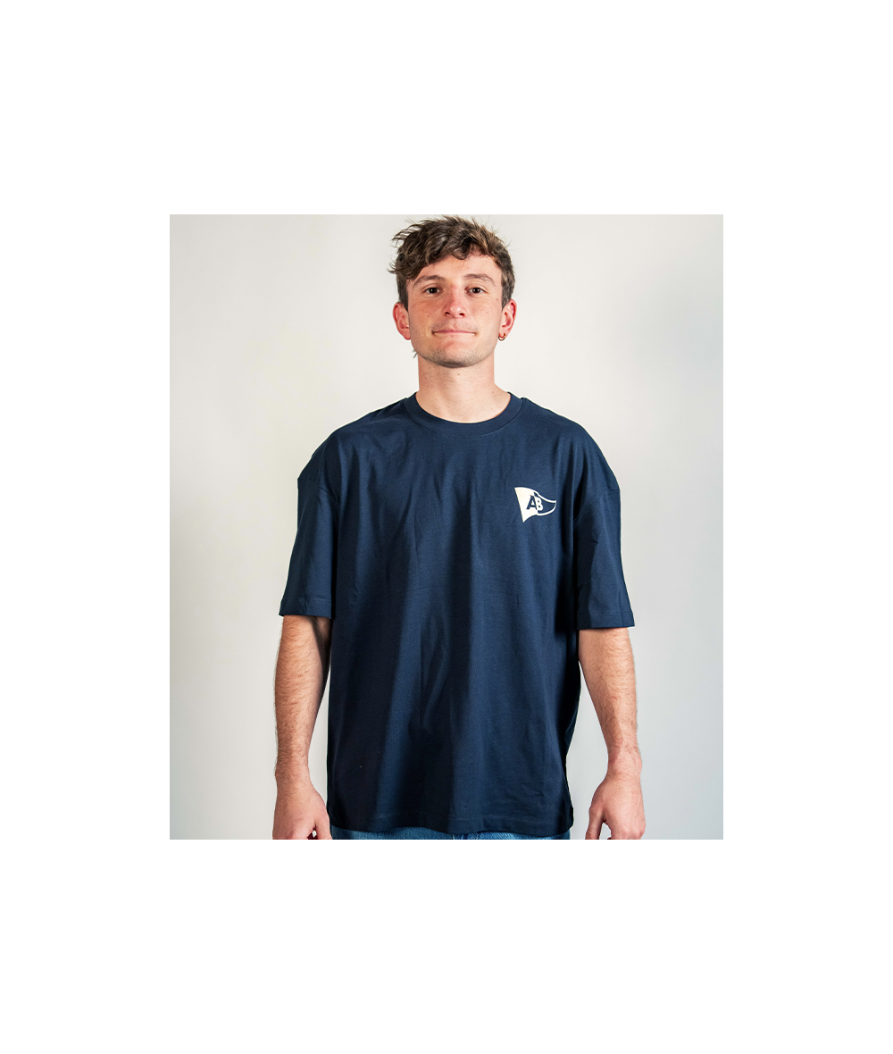 T-shirt Elkarrekin Aitzina bleu marine