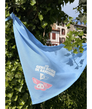 Foulard Bleu Ciel Foire au Jambon 2026