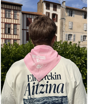 Foulard Rose Foire au Jambon 2026