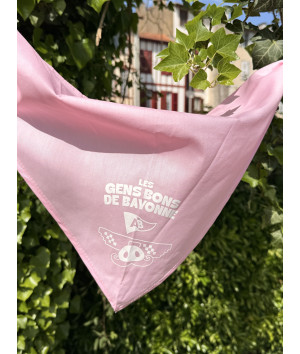 Foulard Rose Foire au Jambon 2026