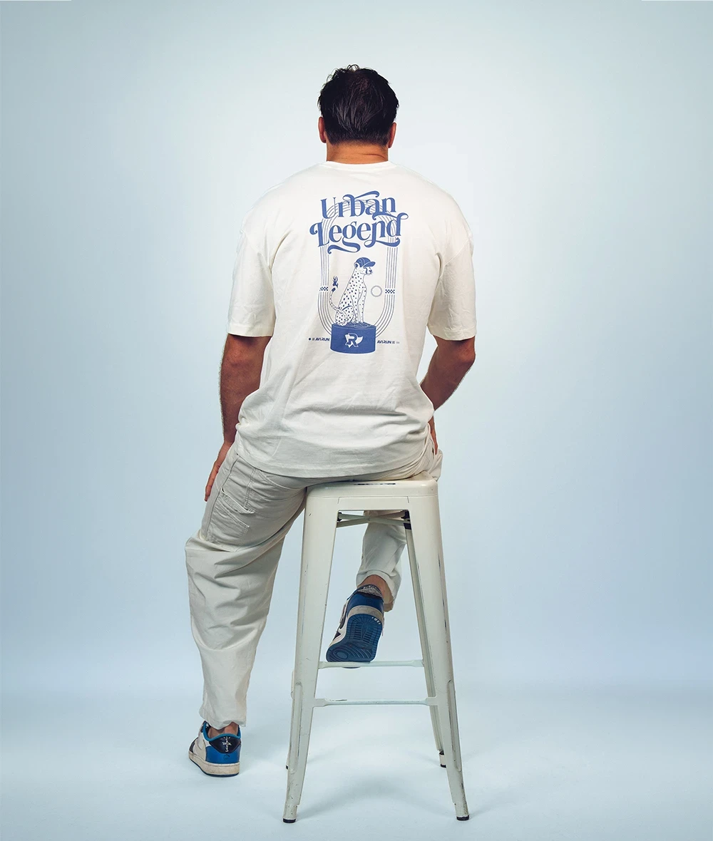T-shirt Urban Legend Avirun Ivoire