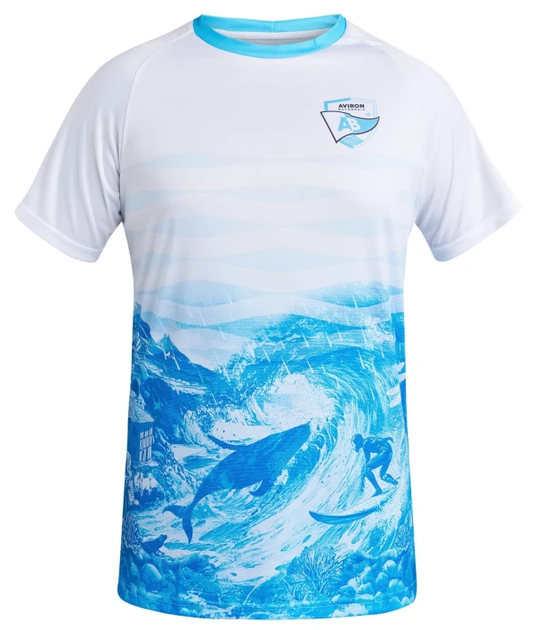 T-shirt Training Cycle Eau  - Homme | Aviron Bayonnais Rugby