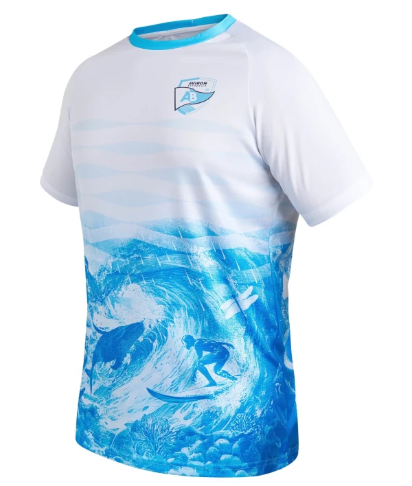 T-shirt Training Cycle Eau  - Homme | Aviron Bayonnais Rugby