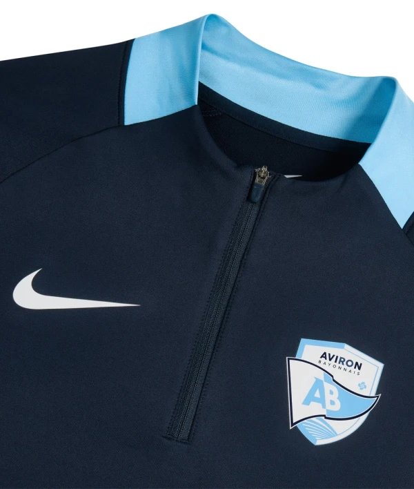 Sweat Training 1/4 Zip Nike 26/27 - Homme | Aviron Bayonnais Rugby