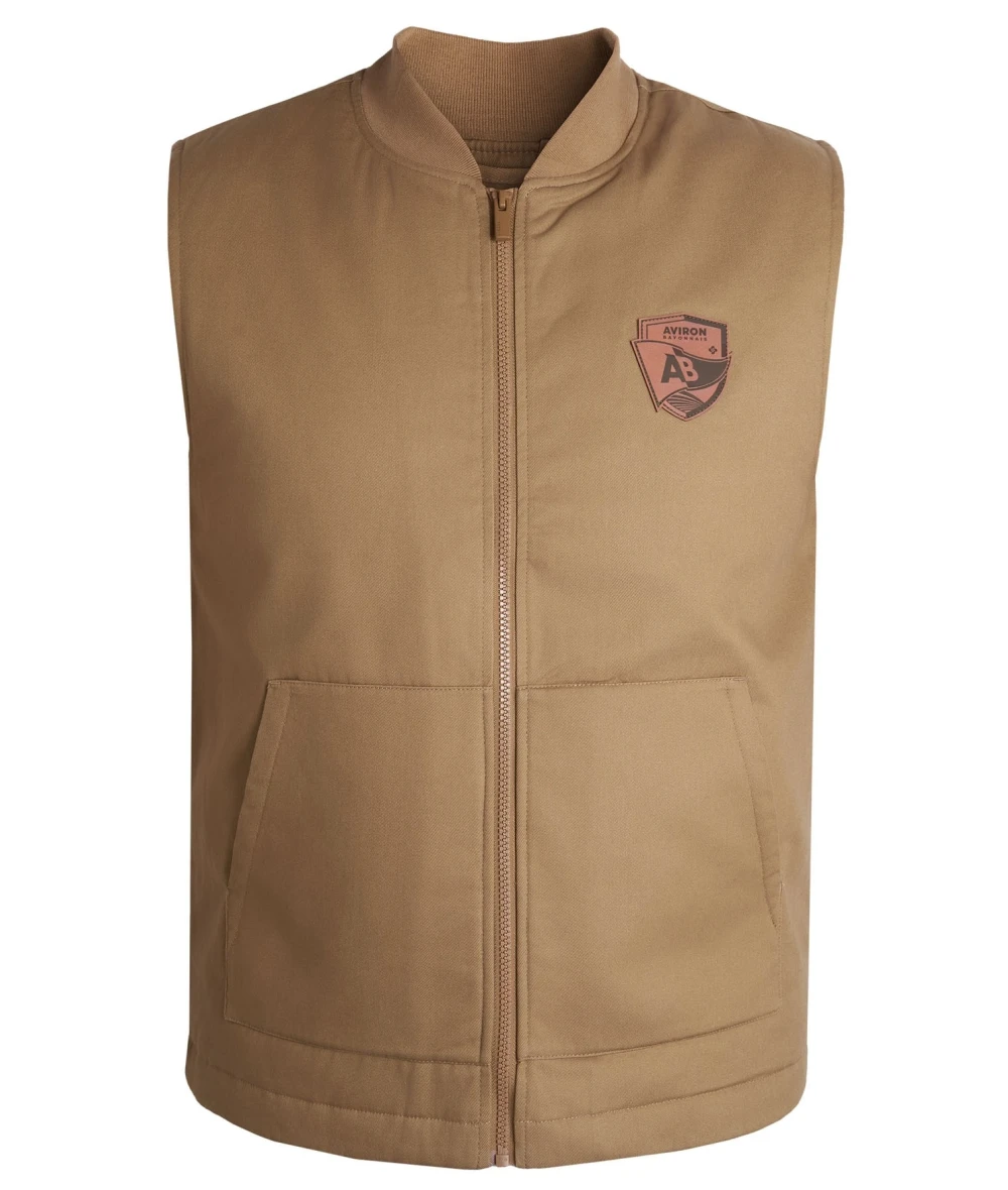 Gilet Beige Sans Manches