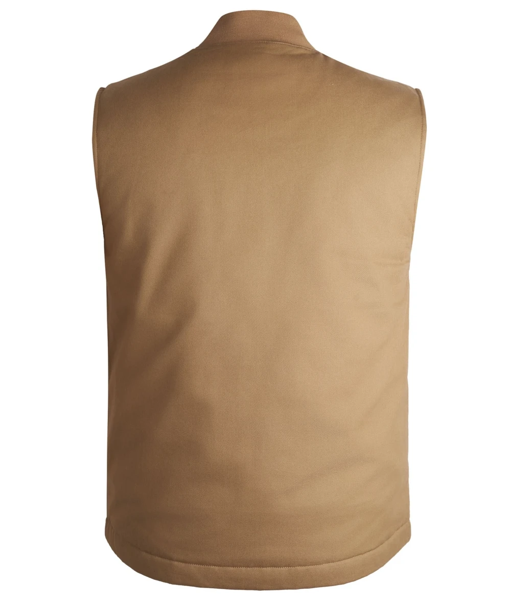 Gilet Beige Sans Manches
