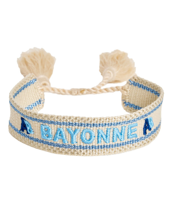 Bracelet Bayonne AB Blanc - Goodies | Aviron Bayonnais Rugby