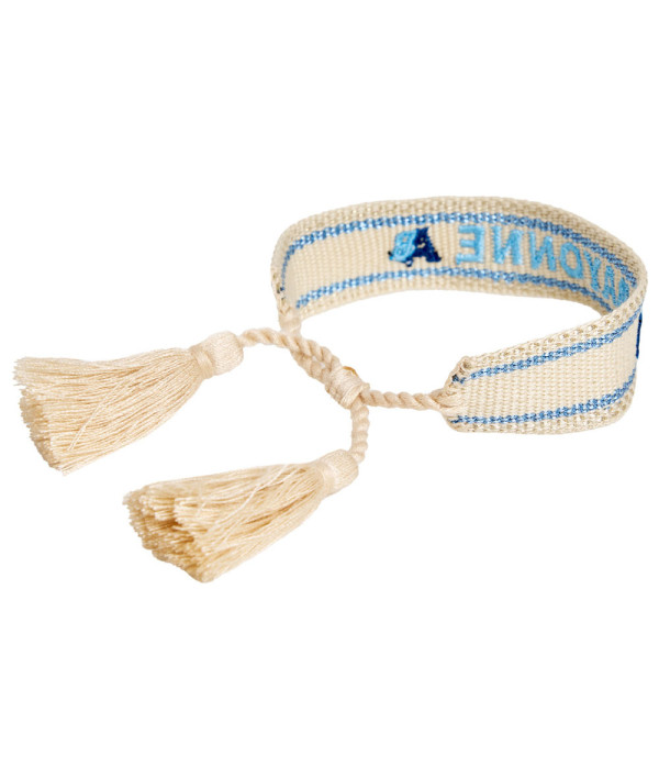 Bracelet Bayonne AB Blanc - Goodies | Aviron Bayonnais Rugby