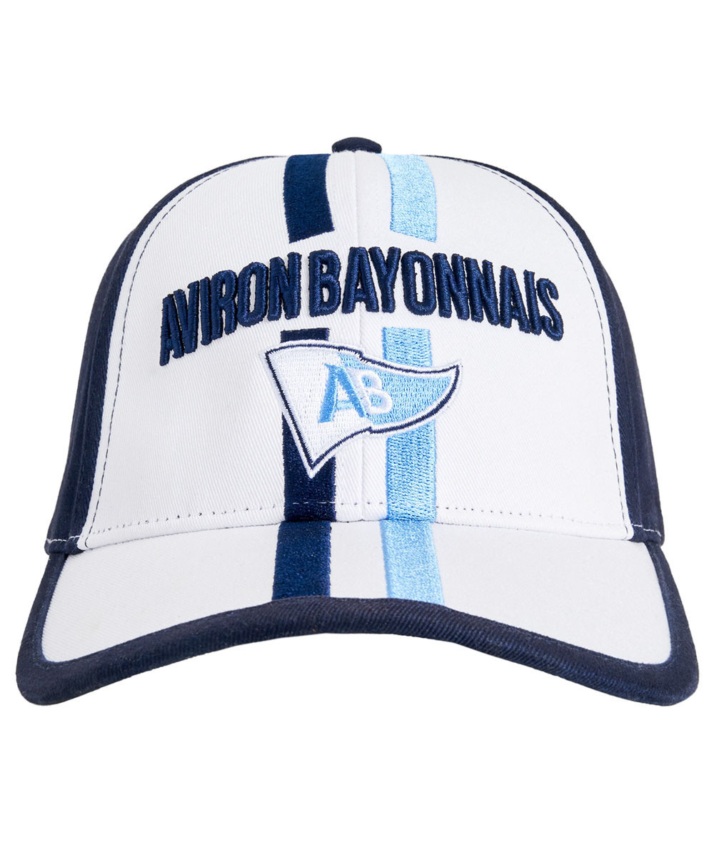 Casquette Blanche et Marine Aviron