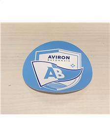sticker rond logo aviron bayonnais